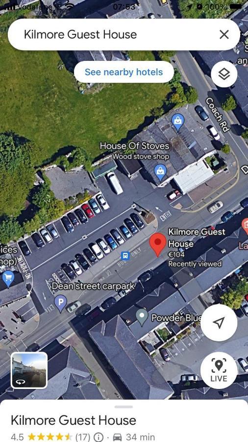 Kilmore Guesthouse Kilkenny Zewnętrze zdjęcie